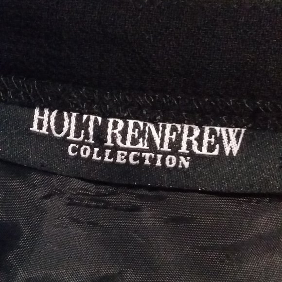 Holt Renfrew Black Skirt - slim, designer - Picture 4 of 4